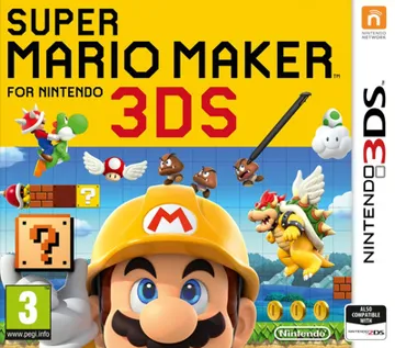 Super Mario Maker for Nintendo 3DS (Japan) box cover front